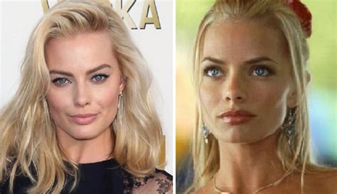 margot robbie twin actress.